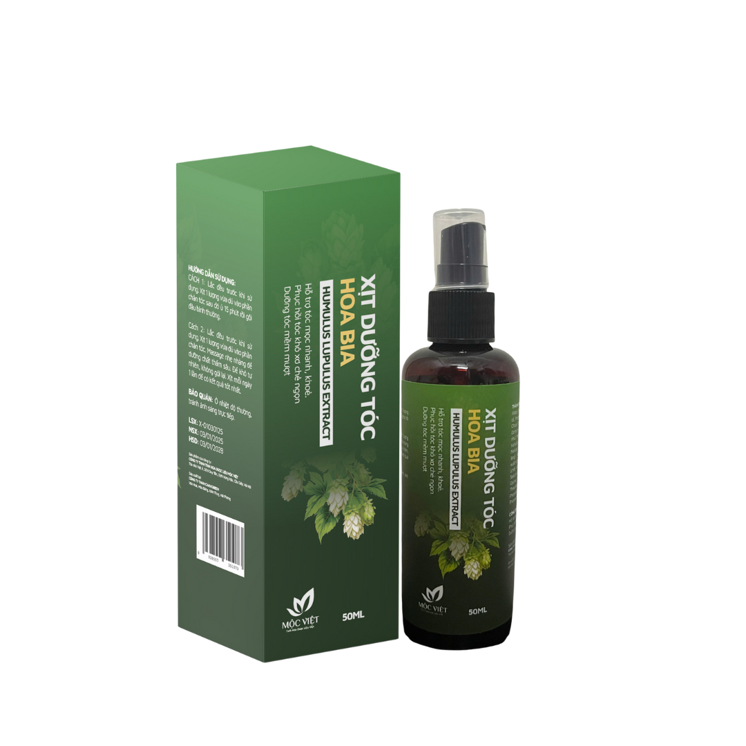 Xịt Dưỡng Tóc Hoa Bia